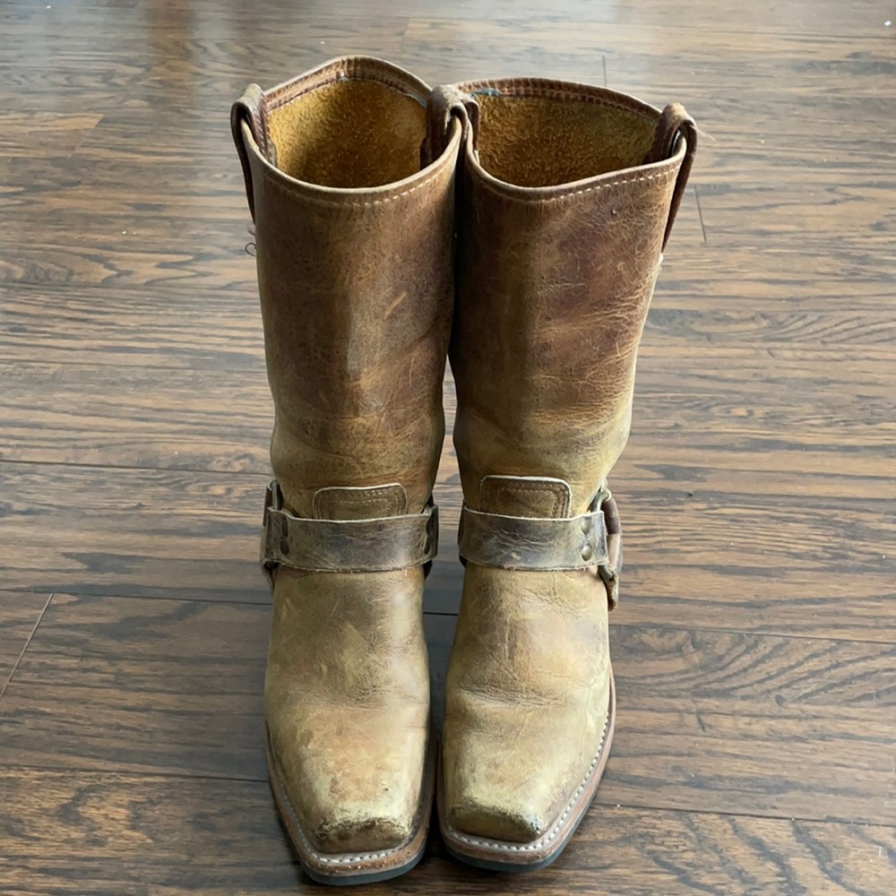 Frye harness boot